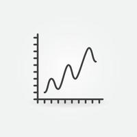 grafico schema vettore concetto minimo icona