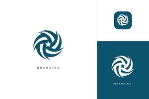commercio marketing commercio networking vettore logo