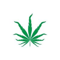 canapa marijuana logo vettore