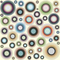 astratto colorato cerchio senza soluzione di continuità sfondo struttura. vettore