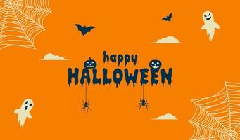 spaventoso Halloween sfondo illustrazione vettore