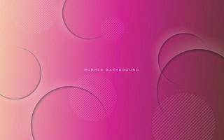 astratto viola rosa pendenza dinamico cerchio ombra e leggero geometrico forma sfondo. eps10 vettore