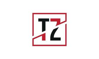 lettera tz logo professionista vettore file professionista vettore