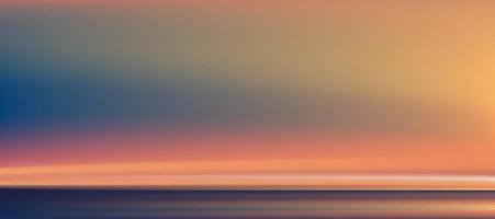 Alba nel mattina nube cielo con arancione, giallo, rosa, blu, drammatico crepuscolo paesaggio con tramonto.vettore panoramico orizzonte polvere cielo bandiera sfondo di d'oro ora alba nel sera vettore