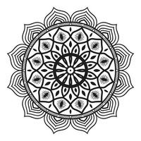 disegno decorativo mandala vettore