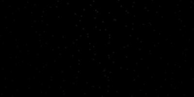 sfondo vettoriale grigio scuro con stelle colorate.
