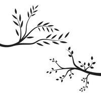 disegno di illustrazione vettoriale ramo di un albero