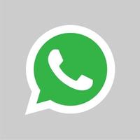 WhatsApp gratuito vettore logo