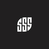 sss logo design vettore modello