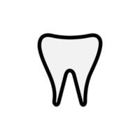 medico stomatologico astratto aborigeno latte dente, corona, dentiera, semplice icona su un' bianca sfondo. vettore illustrazione