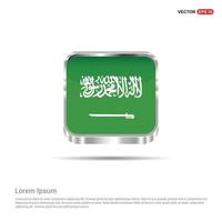 saudia arabia bandiere design vettore