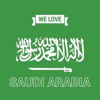 saudia arabia indipendenza giorno design carta vettore