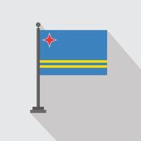 nazione bandiera con creativo design vettore