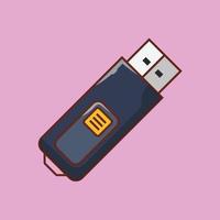 USB vettore illustrazione su un' sfondo.premio qualità simboli.vettore icone per concetto e grafico design.