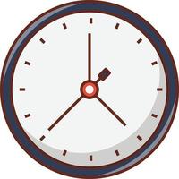 illustrazione vettoriale del tempo su uno sfondo. simboli di qualità premium. icone vettoriali per il concetto e la progettazione grafica.