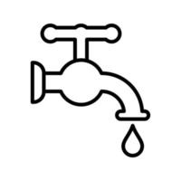 acqua rubinetto - rubinetto icona vettore design modello