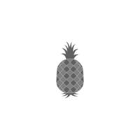 ananas frutta vettore logo icona illustrazione