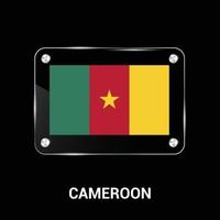 camerun bandiera design vettore