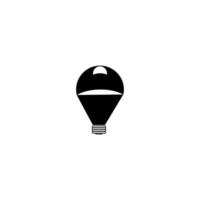icona, illustrazione, lampada, isolato, luce, disegno, vettore, elettrico vettore