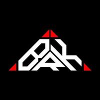 br lettera logo creativo design con vettore grafico, br semplice e moderno logo nel triangolo forma.