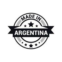 argentina francobollo design vettore