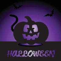 Halloween design con creativo design vettore