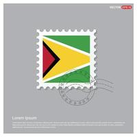 Guyana bandiera design vettore