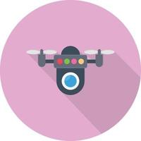 illustrazione vettoriale del drone su uno sfondo. simboli di qualità premium. icone vettoriali per il concetto e la progettazione grafica.