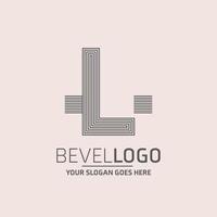 alfabetico logo design con elegante design e tipografia vettore