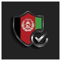 afghanistan bandiera design vettore