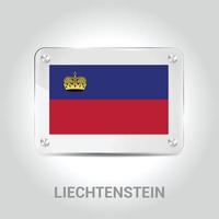 liechtenstein bandiere design vettore