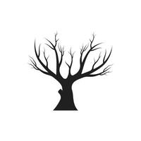 vettore logo albero