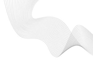 moderno colorato ondulato linea sfondo design. bianca onda curva astratto sfondo per attività commerciale, atterraggio pagina, volantini e sito web vettore