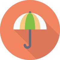 illustrazione vettoriale ombrello su uno sfondo simboli di qualità premium. icone vettoriali per il concetto e la progettazione grafica.