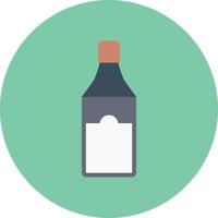 illustrazione vettoriale del vino su uno sfondo simboli di qualità premium. icone vettoriali per il concetto e la progettazione grafica.