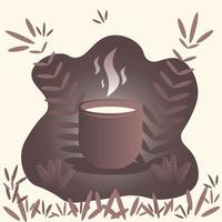 hygge stile di vita illustrazione vettore