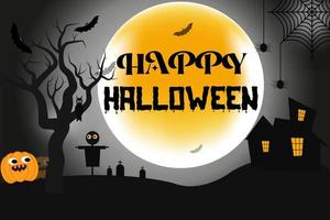 Halloween Cartoon Background