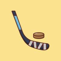 illustrazione vettoriale di hockey su ghiaccio su uno sfondo simboli di qualità premium. icone vettoriali per il concetto e la progettazione grafica.