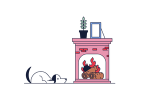 Chimney Fire Vector gratuito