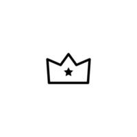 corona icona semplice vettore Perfetto illustrazione