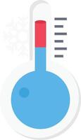 illustrazione vettoriale della temperatura su uno sfondo. simboli di qualità premium. icone vettoriali per il concetto e la progettazione grafica.