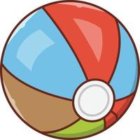 illustrazione vettoriale palla su uno sfondo simboli di qualità premium. icone vettoriali per il concetto e la progettazione grafica.