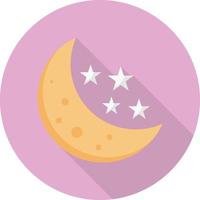 stelle Luna vettore illustrazione su un' sfondo.premio qualità simboli.vettore icone per concetto e grafico design.