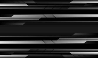 astratto argento nero informatica ultramoderno futuristico geometrico design tecnologia sfondo vettore