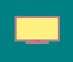 televisione moderno clipart vettore