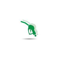 benzina pompa ugello segno.gas stazione icona. piatto design vettore