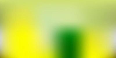 verde chiaro, giallo vettore astratto sfocatura dello sfondo.