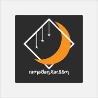 Ramadan logo vettore
