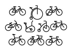 Bicicleta vettoriale gratuito