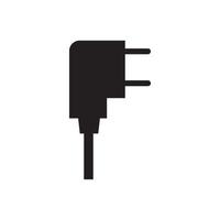 elettrico spina logo modello vettore icona illustrazione design